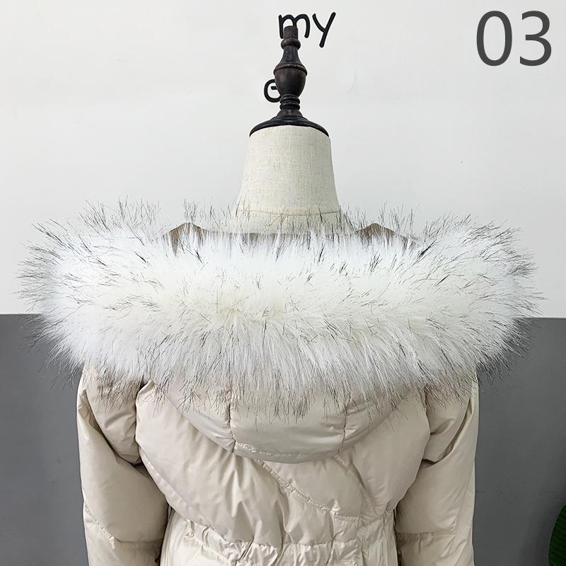 Women Neckerchief Faux Fur Collar Fluffy Collar Warm Wrap Shawl Scarves Soft Fur Scarf Winter Warm