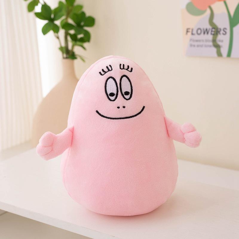 Cartoon Barbapapa Daddy Baba Movie Merchandise Creative Monster Plush Toy Home Decoration for Girls Children's Birthday Gift