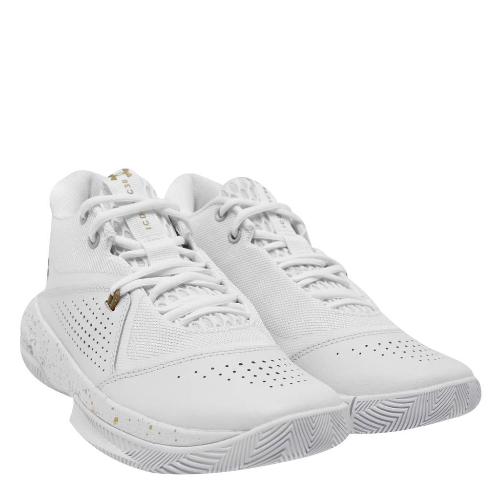 UNDER ARMOR Basketball Shoes SC Three Zero 4 3023917 BK Bash Stephen Curry WHT/WHT/MGD (White/27.5/Men's)