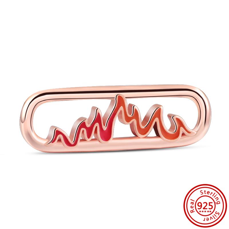 Стерлингового Серебра 925 пробы, мини-подвески серии Me, бусины, подходят для оригинального двойного звена, DIY браслет, женские подвески, ювелирные изделия