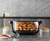 2025 New Cross-Border Glass Double Pot Air Fryer - Large & Small Pots