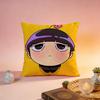 Hot MMob Psycho 100ed Cushion Cover Premium SkinFriendly Pillow Case MultiPurpose for Home Office Travel