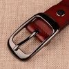 Women's Genuine Leather Korean Style Belt with Pin Buckle - Fashionable Cowhide Accessory