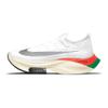 Nike Кроссовки унисекс Air Zoom Alphafly Next% Kenya Белый Lucky-Зеленый Чили-Красный DD8877-101