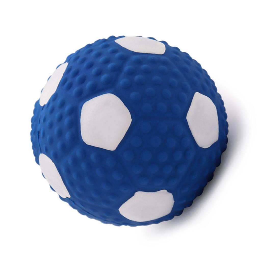 Игрушки для собак из латекса, мягкие, гибкие, безопасные, скрежещущие зубами, интерактивные, пищащие, латексные, футбольные игрушки для собак для дрессировки собак