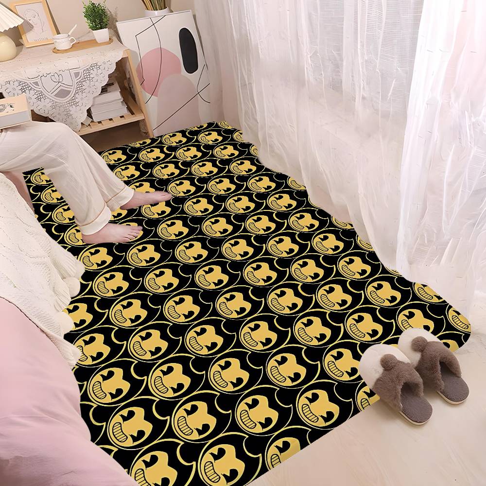 B-Bendy And the Ink M-Machine Kitchen Mat Kids Room Bedroom Decoration Balcony Anti-Slip Doormat Living Room Alfombra