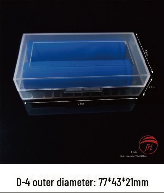 Водонепроницаемый, влагостойкий, устойчивый к падениям пластиковый ящик для хранения батарей из полипропилена для No. 5, нет. 7, Аккумуляторы 18650.