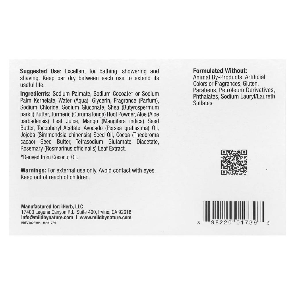 Mango Turmeric Soap, 141G(5Oz)