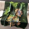 Spring Scarf Women's Luxury Design Polyester Material Smooth Scarf Soft Shawl Beach Scarf