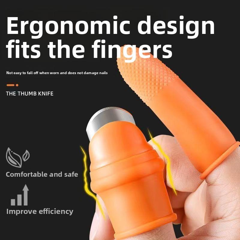 1PCS Kitchen Thumb Knife for Peeling Garlic and Picking Vegetables, Picking Peppercorns and Beans