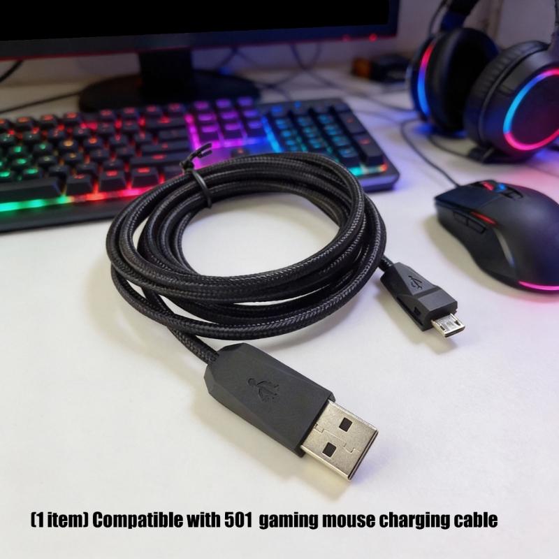USB на Type C Кабель для мыши ПВХ Провод для мыши Запасная часть Аксессуар для ремонта Gladius II ROG Spatha
