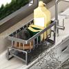 1pc Kitchen Sink Storage Rack Kitchen Sink Organizer with Window-View - Modern Storage Solution for Bathroom and Kitchen Utensils