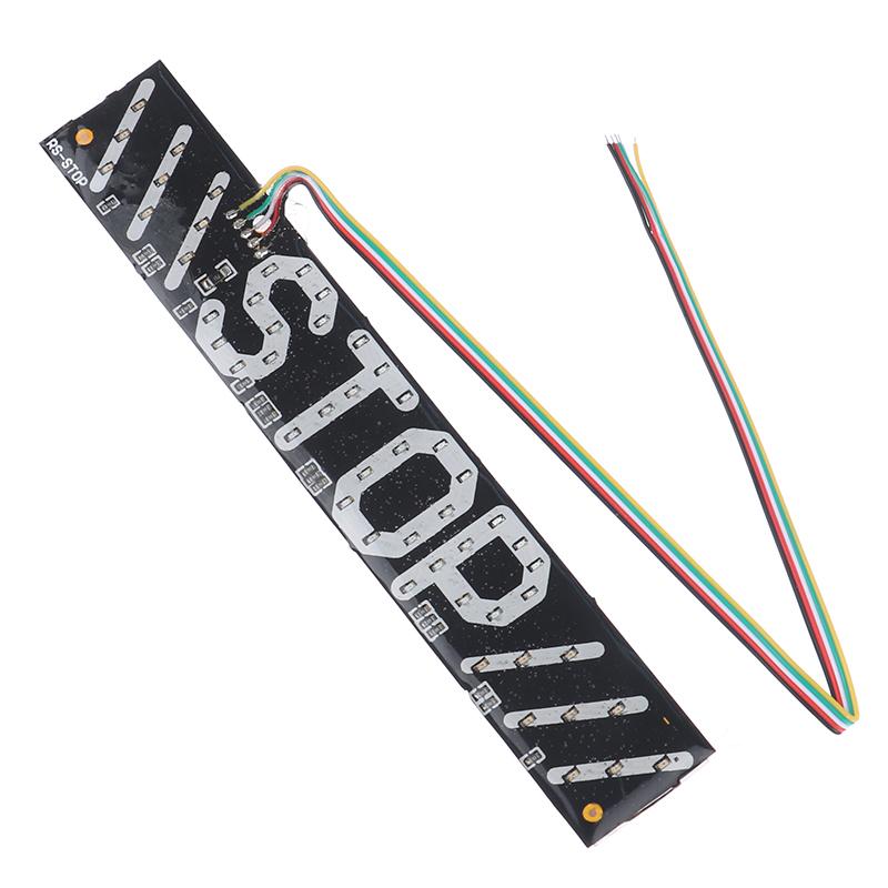 1Pc Led Motorcycle Light Flash Stop Moto Indicator Lamp Driving Taillight