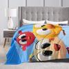 Where's Chicky  Blanket Quality Warm  Throw Blanket Winter Decorative Couch Chair Fashion Bedspread