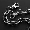 Metal Rock Punk Key Chains Clip Hip Hop Jewelry Wallet Chain Belt Pants KeyChain Biker Link