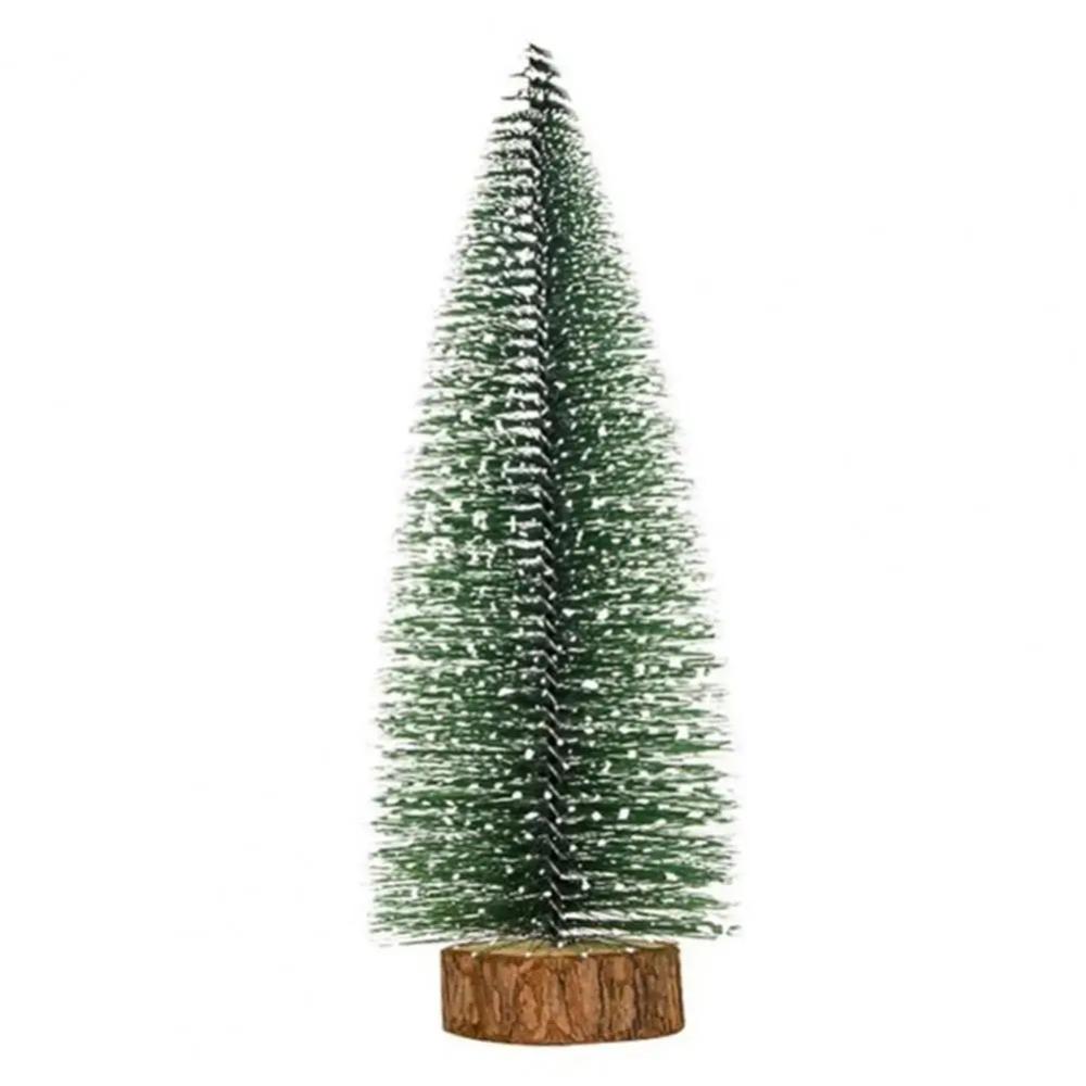 Mini Christmas Tree Sisal Silk Cedar Small Xmas Tree For Home Room Decor Gold Silver Blue Green White Mini Tree