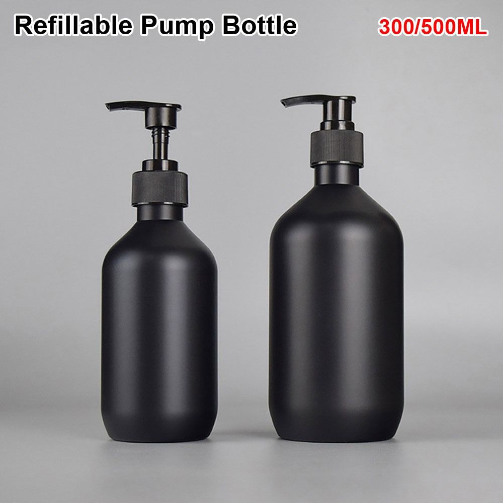 1Pcs 300/500ML Soap Dispenser Refillable Liquid Pump Bottle for Bathroom Supplies Hotel