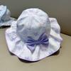Женская шляпа весна-лето тонкая детская шляпа рыбака принцесса милая милая шляпа-зонтик большой карниз