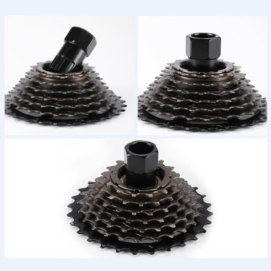 Bicycle Flywheels Remover Bike Freewheel Disassembly Tool Road Mountain Bike Repair Tool for Removing And Installing Flywheels