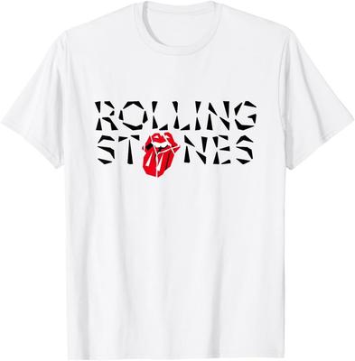 Официальная футболка The Rolling Stones HD с логотипом-языком
