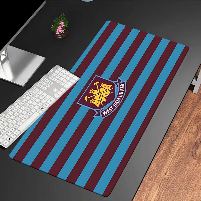 West Ham United Crest Mouse pad Mouse pad, Gaming Mouse Pad, keyboard pad, Desk Decor for computer notebook Fan Gift Birthday Gift