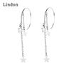 Lindon Copper Alloy Zircon Earrings Drop Earrings For Women Wedding Party Gifts