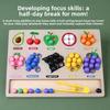Wooden 3d Fruit Sorting Game For Kid Cognitive Motor Skills Development Training