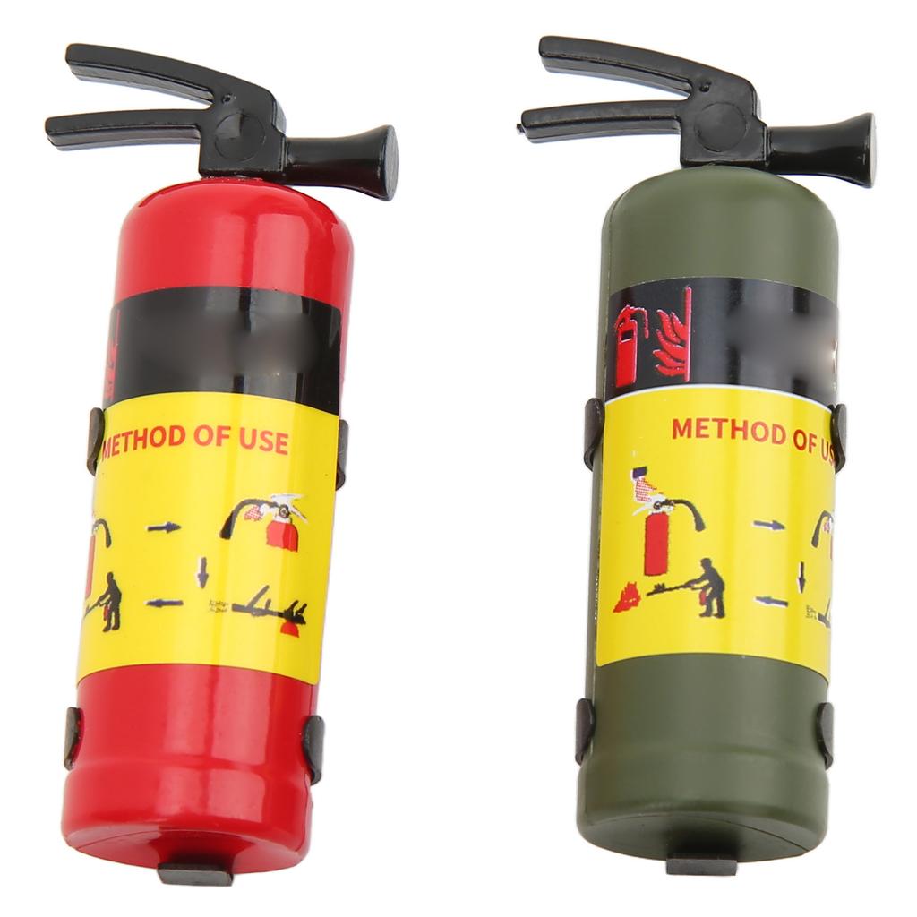 RC Car Simulated Fire Extinguisher Mini Decorative Extinguisher for AXIAL RC Car Decoration