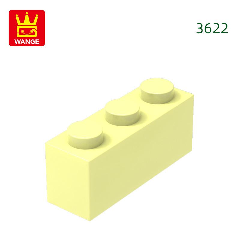 Нетоксичный 85 шт./лот 3622 1x3 точки Строительный блок Moc Классические аксессуары Совместим с Кирпич Детские игрушки Подарочная коробка
