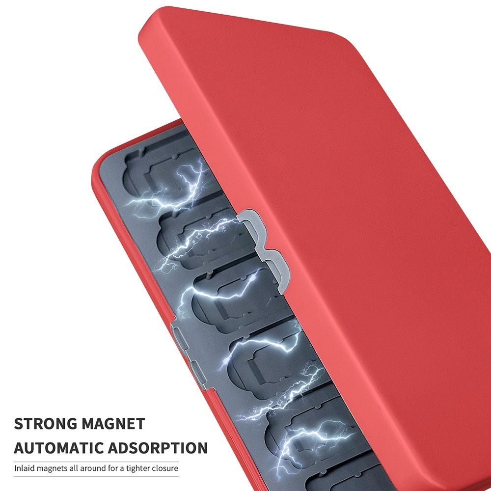 Magnetic Attraction Design Game Card Storage Box Card Holder for Switch Lite/OLED Card Protection
