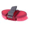 Horse Hair Brush Folding Horse Grooming Brush Soft Plastic Horse Massage Beauty Brush for Stables