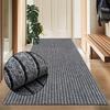 Modern Minimalist Square Flooring Polymer Anti Slip Rubber Backing Durable Fade Resistant Machine Washable Indoor Outdoor Carpet