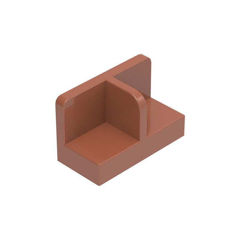 100g/204PCS 93095 Panel 1X2X1 Featuring Round Corners Block Moc Colour Works With featuring Brick DO IT YOURSELF Children's Toy Assembly