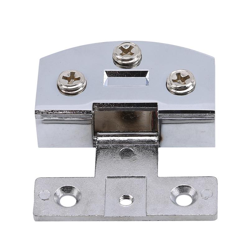 Зажимы для стеклянных дверных петель из нержавеющей стали для винного шкафа, хлебного шкафа, шкафа, дверных ворот, зажимы для дверных петель 5-9 мм