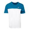 Sapphire Blue and White T-shirt for Men