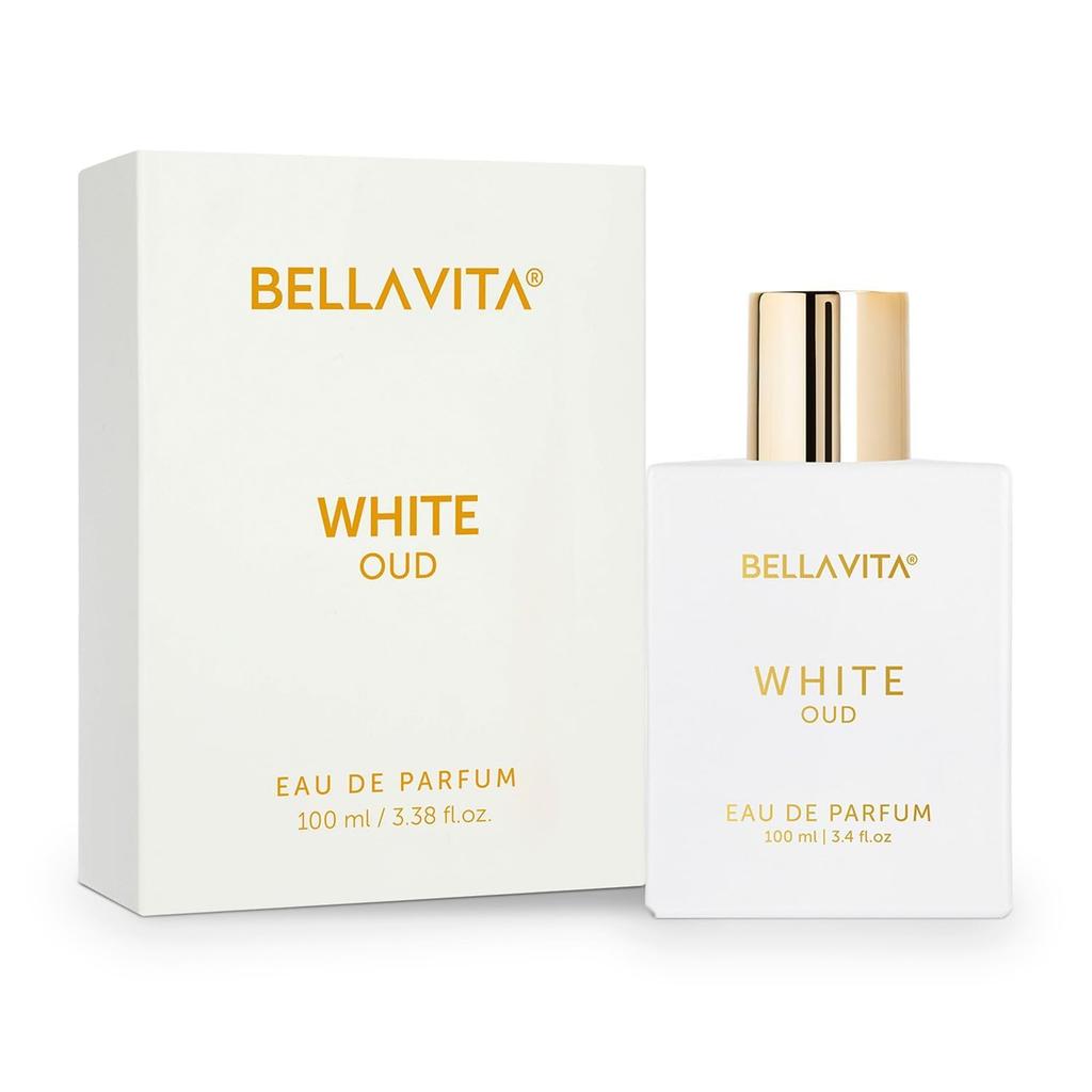 BELLAVITA White Oud 100 мл | Стойкий Унисекс Парфюм | Парфюм для Мужчины и Женщины | Премиальный Аромат с Нотами Уда, Цитрусовых и Пряностей