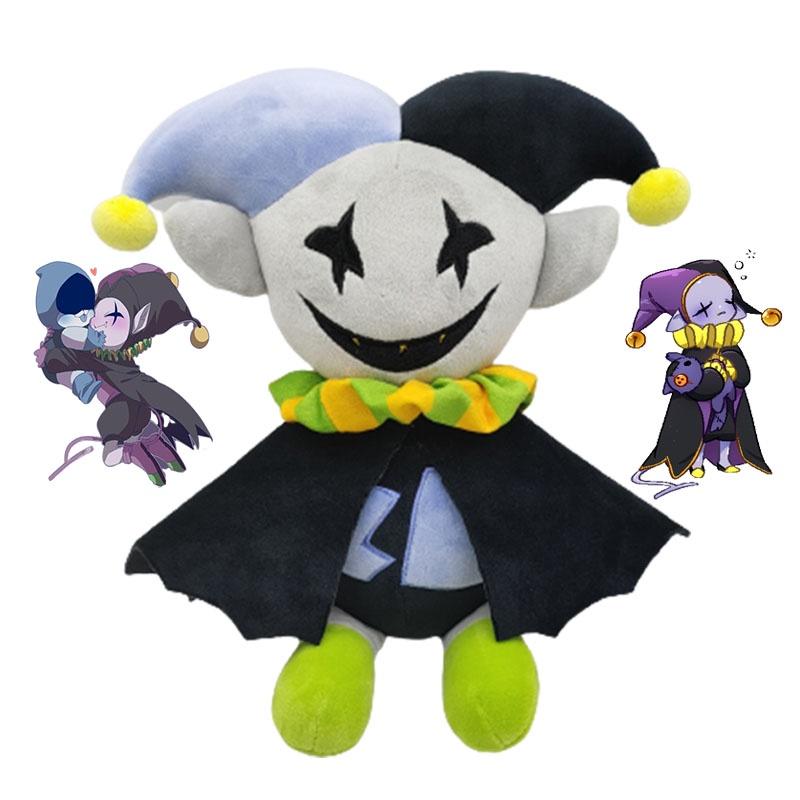 Плюшевая игрушка Deltarune Jevil | Мягкая кукла Джокер | Рождественский подарок | Коллекционный предмет на день рождения