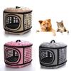 Складной ящик для питомника, сумка для питья, дорожная сумка для кошек, двусторонняя переноска для домашних животных, складная клетка, сумка для собак