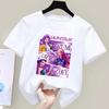 Летняя повседневная детская K-pop футболка с коротким рукавом и принтом в стиле "Охотник на демонов", для мальчиков и девочек