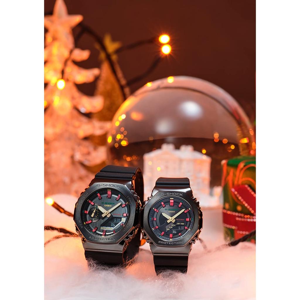 Casio G-SHOCK Watch, Mid-Size Model, PRECIOUS HEART SELECTION GM-S2100CH-1AJF, Black, Authentic Japanese Import