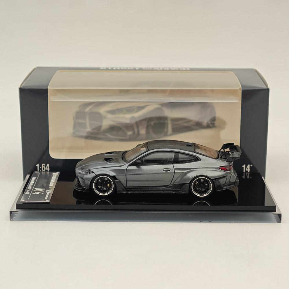 SW 1/64 for M4 G82 Full Widebody Kit Sports Diecast Model Car Miniature Limited Edition Collection Toy Vehicle Models