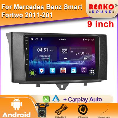 Для Mercedes Benz Smart Fortwo 2 2010 - 2015 Android автомобильный стерео блок мультимедиа радио видео плеер GPS беспроводной Carplay 4G