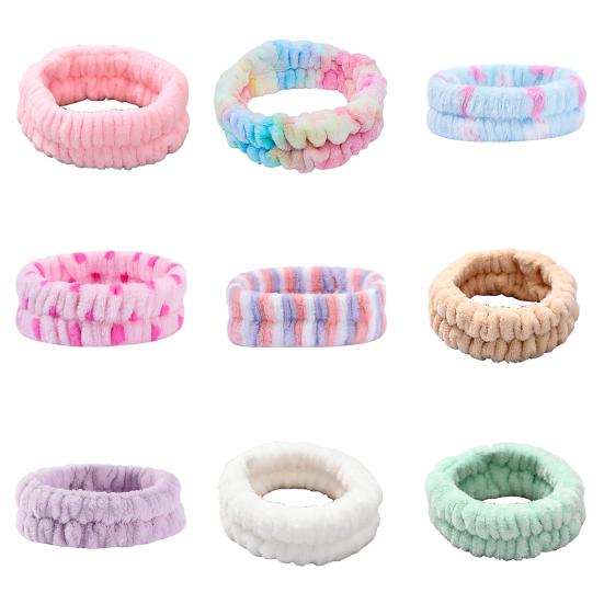 Повязка для волос для макияжа, практичная, широко используемая, ультралегкая повязка для волос для макияжа, эластичная повязка на голову для спа, повязка на голову для лица, повязка на голову для спорта