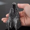 Dark Series Ringwraith King Figure: Mysterious Man In Black Sitting Posture