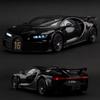 1:18 Scale Bugatti Chiron Alloy Diecast Car, Black