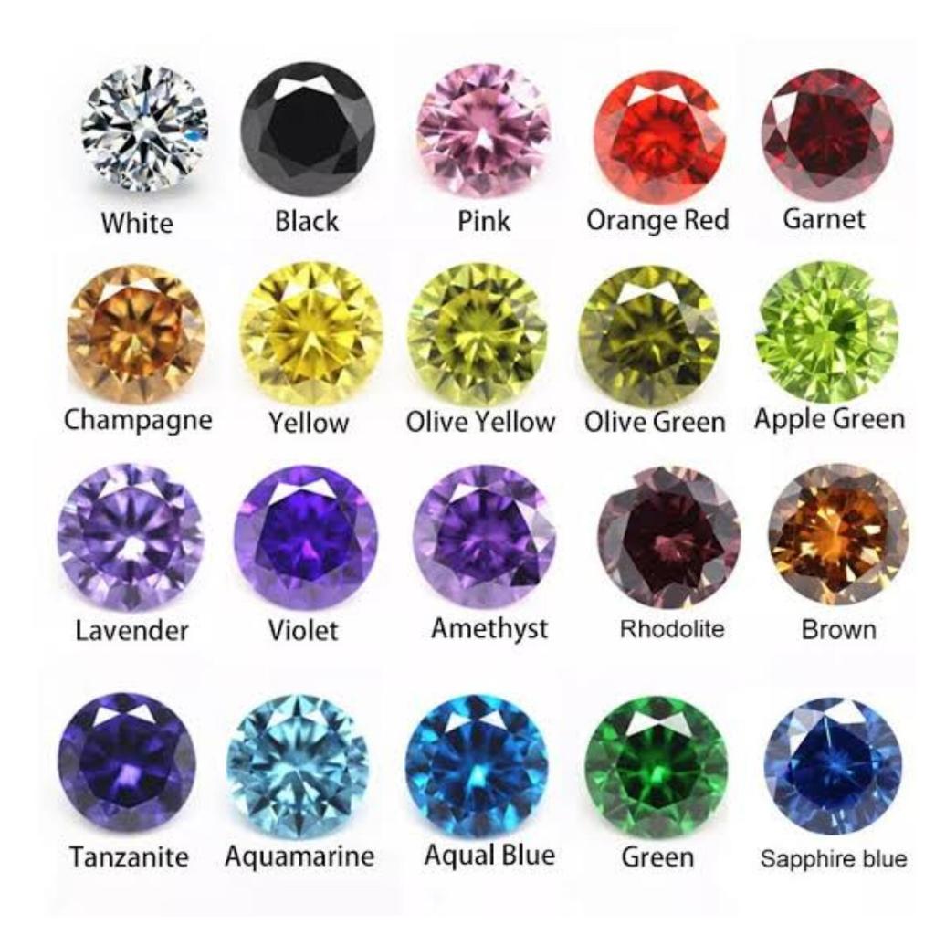 Циркон AAA+ для оправы ювелирных изделий, все цвета кубического фианита, круглая огранка, размер от 5 до 15 мм, калиброванный циркон, отличная огранка.