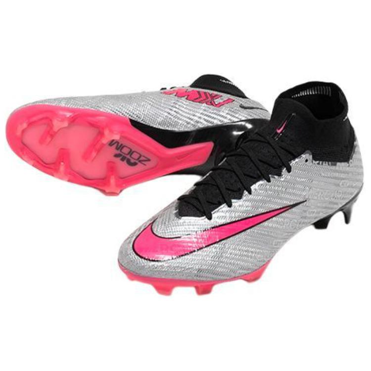 Nike Mercurial Superfly 9 Удобная амортизация, Износостойкие Футбольные Бутсы Мужские Серебристые FJ2970-060