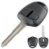 2 Buttons Car Remote Key Cover Shell Case with MIT11 Blade Fit for Mitsubishi