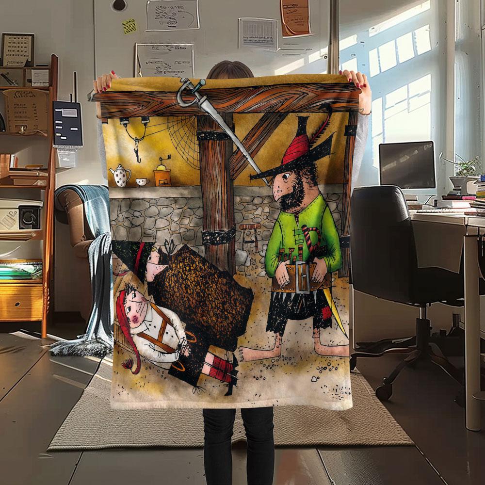 Story Blanket, High quality Comfortable for All Seasons, Home Decor, Warmth and Comfort