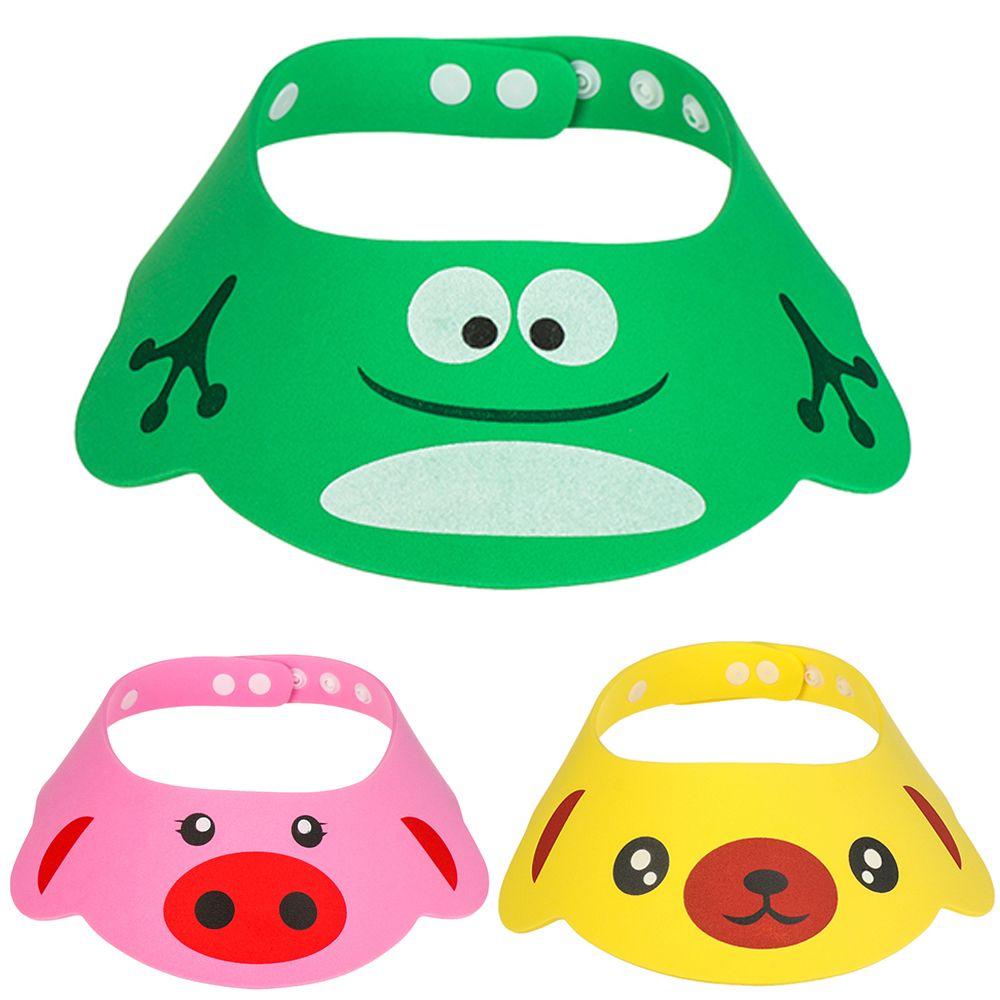 Adjustable Waterproof Eye Protection Wash Hair Shield Baby Shower Hat Shampoo Cap Bath Visor
